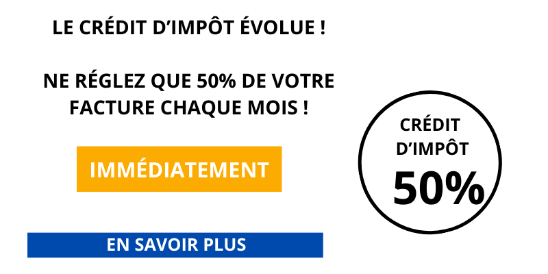 50% crédit d'impôt - Aphad